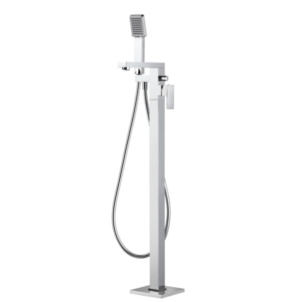 KALA Floor Standing Bath & Shower Mixer with Handset Kit