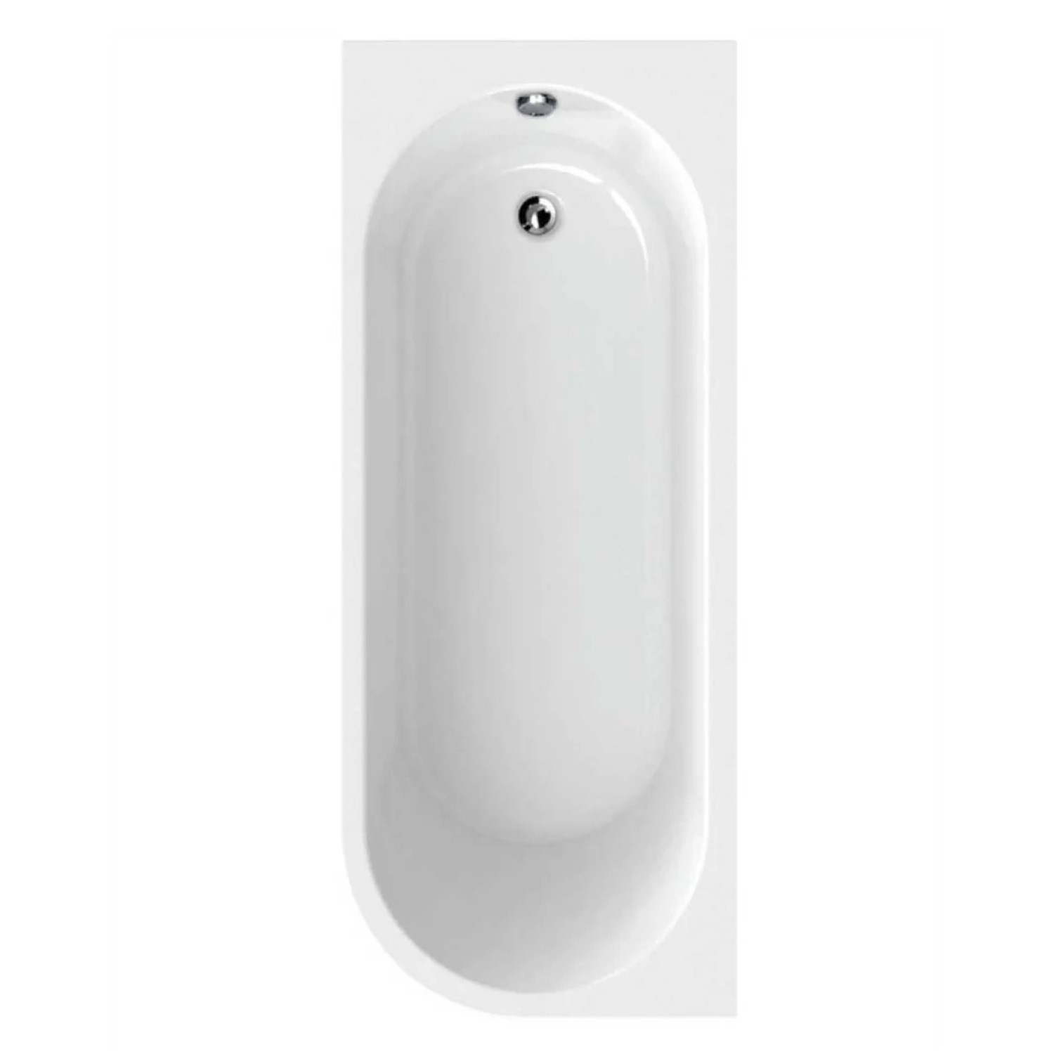 ARC Single Ended Bath 1500x700mm Left Hand - PIVO BATHROOMS