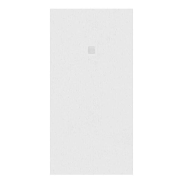 SLATE 1800 x 900 Shower Tray White - with FREE shower waste