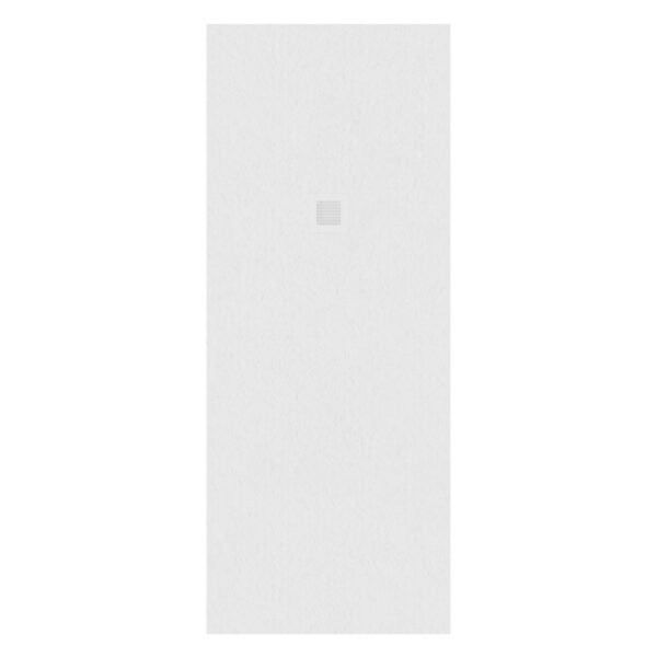 SLATE 2000 x 800 Shower Tray White - with FREE shower waste