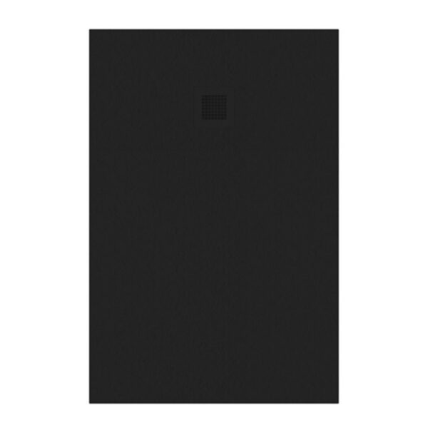 SLATE 1200 x 800 Shower Tray Black - with FREE shower waste