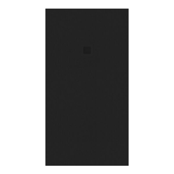 SLATE 1700 x 900 Shower Tray Black - with FREE shower waste