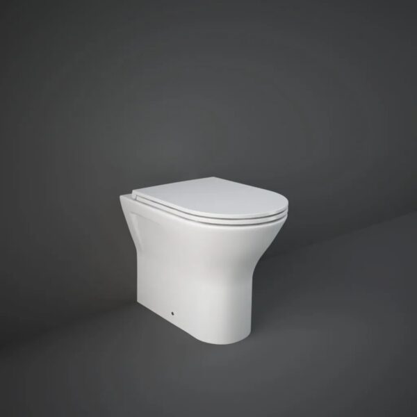 RAK Resort Comfort Height Back to Wall Pan